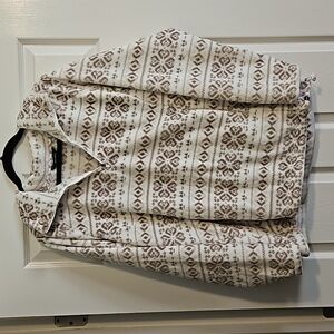 COZY Eddie Bauer half zip sweater